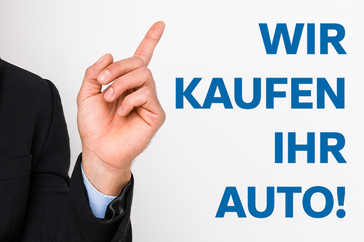 Wir kaufen Ihr Auto